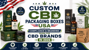 Custom CBD Packaging Boxes USA: Complete Compliance & Branding Guide for CBD Brands in 2026