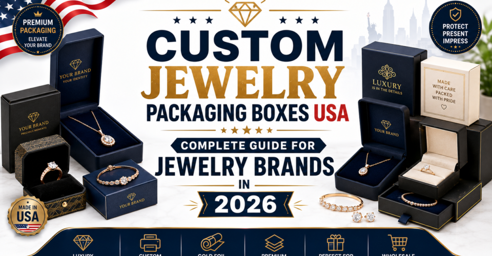 Custom Jewelry Packaging Boxes USA: Complete Guide for Jewelry Brands in 2026