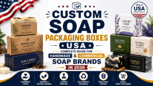 Custom Soap Packaging Boxes USA: Complete Guide for Handmade & Commercial Soap Brands in 2026